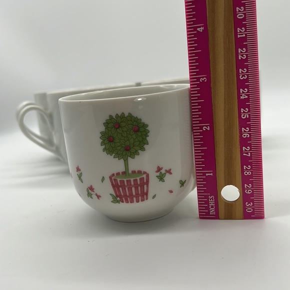 Studio Nova Tea Cups Set of 6 Coffee Cups Topiary Fine China West Germany - Picture 8 of 10